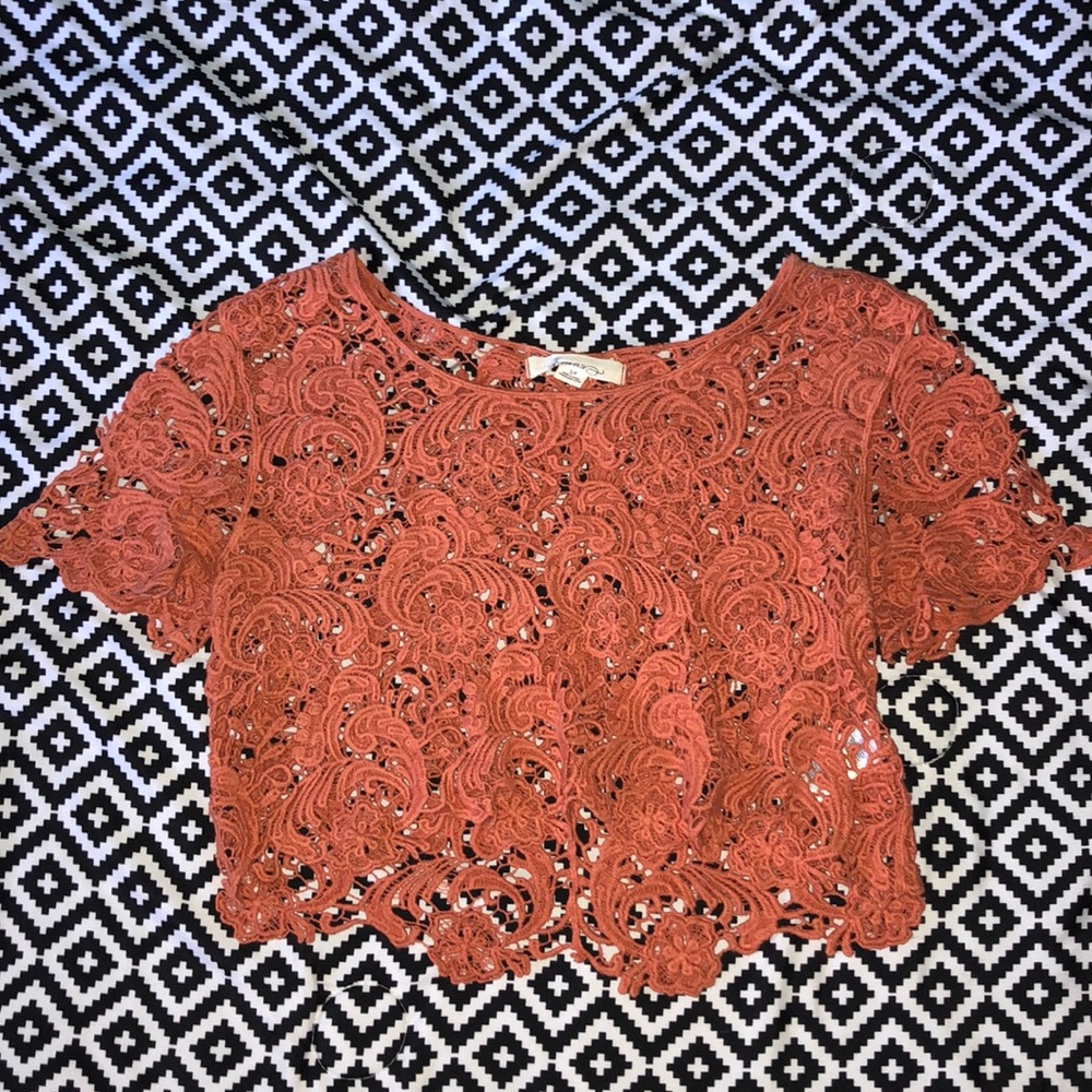Crochet crop top